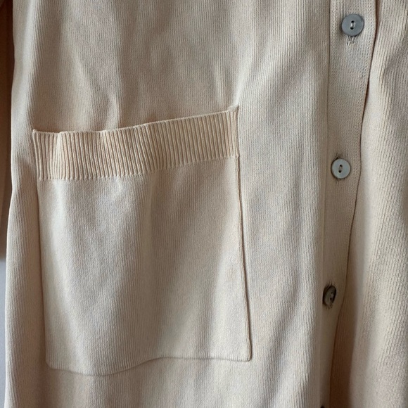 Zara Beige Knit Sweater Duster Dress - Picture 8 of 8